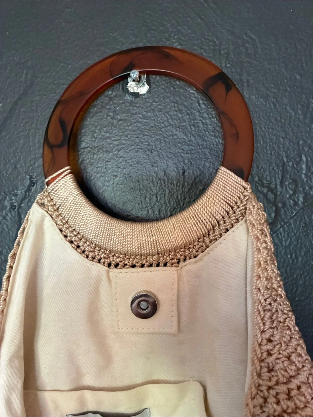 Beige Knit Halter Sweater Top - Women